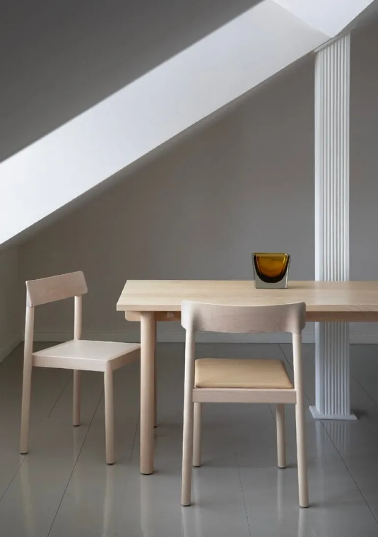 Nikari Kumu chair, lacquered birch