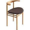 Nikari Linea RMT3 chair, oak stained ash - Steelcut Trio 383
