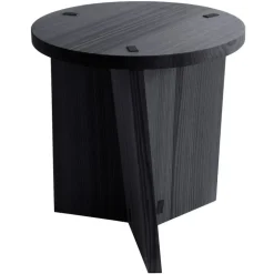 Nikari Marfa stool/table, black stained ash