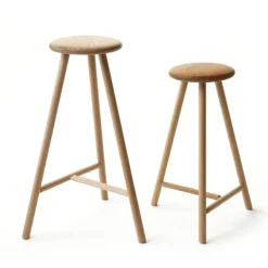 Nikari Perch bar stool 75 cm, oak