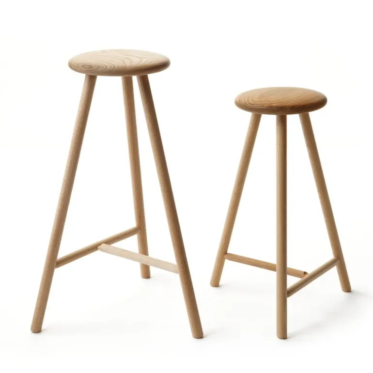 Nikari Perch bar stool 75 cm, oak