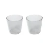 Nine Milk drinking glass, 2 pcs, clear