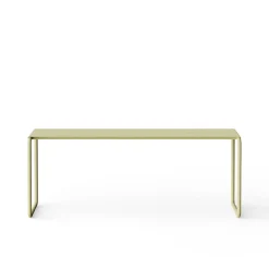 Nine Sine bench, yellow