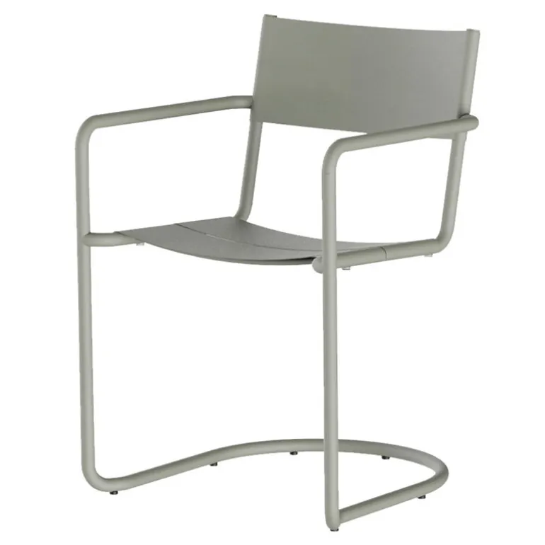 Nine Sine dining armchair, grey