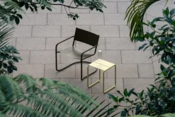 Nine Sine dining armchair, dark green