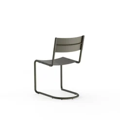 Nine Sine dining chair, dark green