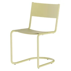 Nine Sine dining chair, yellow