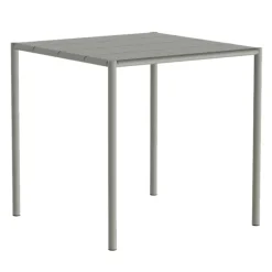 Nine Sine dining table, 75,5 x 75,5 cm, grey