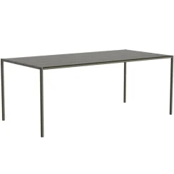 Nine Sine dining table, 189 x 94,5 cm, dark green
