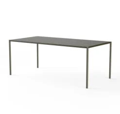 Nine Sine dining table, 189 x 94,5 cm, dark green
