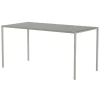Nine Sine dining table, 151 x 75,5 cm, grey