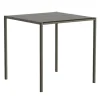 Nine Sine dining table, 75,5 x 75,5 cm, dark green