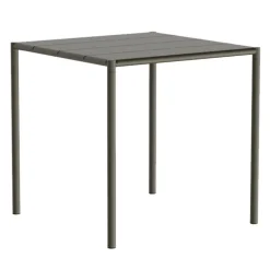 Nine Sine dining table, 75,5 x 75,5 cm, dark green