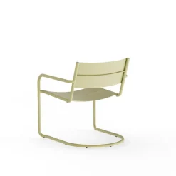 Nine Sine lounge chair, yellow