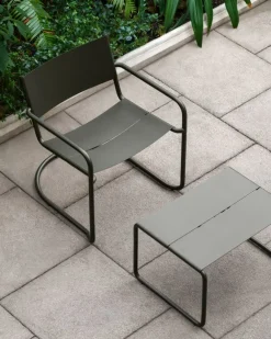 Nine Sine ottoman, dark green