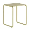 Nine Sine stool, yellow