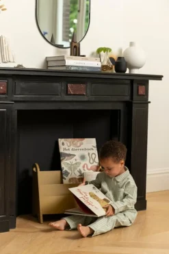 Nofred Book holder, curry