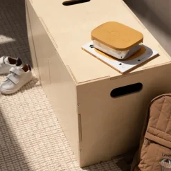 Nofred Cube Long storage box, birch