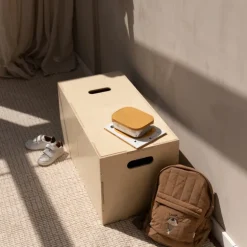 Nofred Cube Long storage box, birch