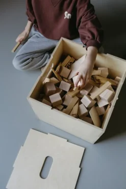 Nofred Cube storage box, birch