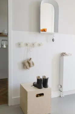 Nofred Cube storage box, birch