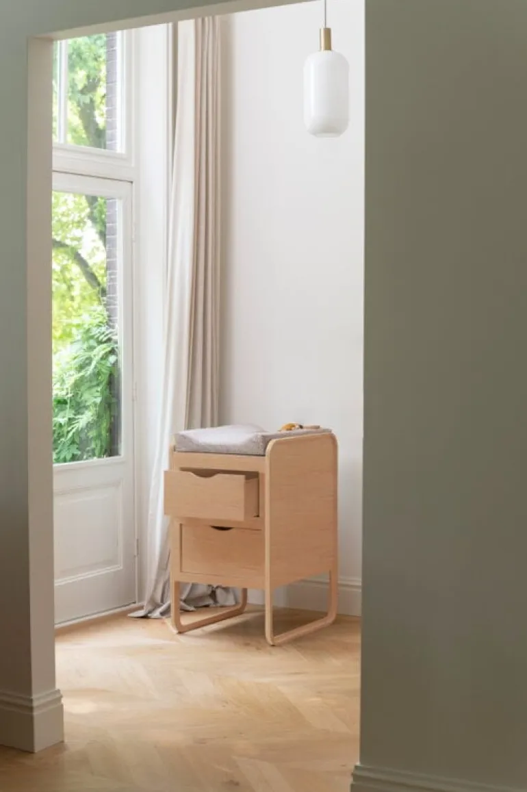 Nofred Form changing table, oak