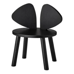 Nofred Mouse children's chair, black
