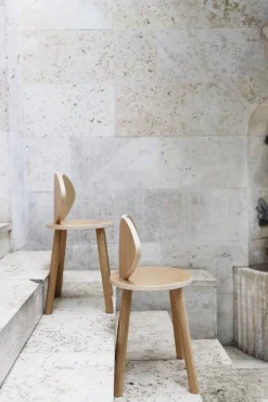 Nofred Mouse children's chair, lacquered oak