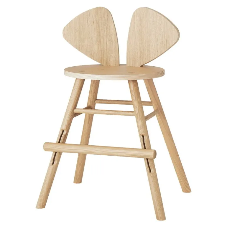 Nofred Mouse junior chair, lacquered oak