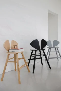 Nofred Mouse junior chair, lacquered oak
