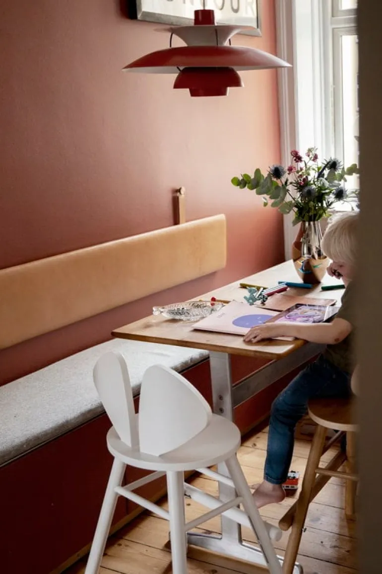 Nofred Mouse junior chair, lacquered oak