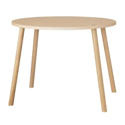 Nofred Mouse table, low, lacquered oak