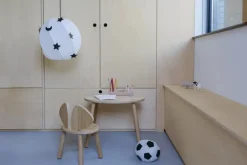 Nofred Mouse table, low, lacquered oak