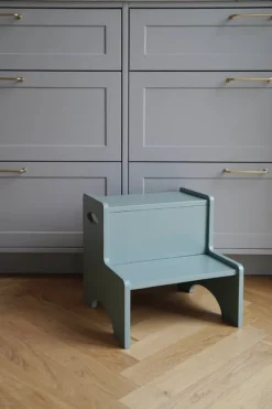 Nofred Step Up step ladder, olive green