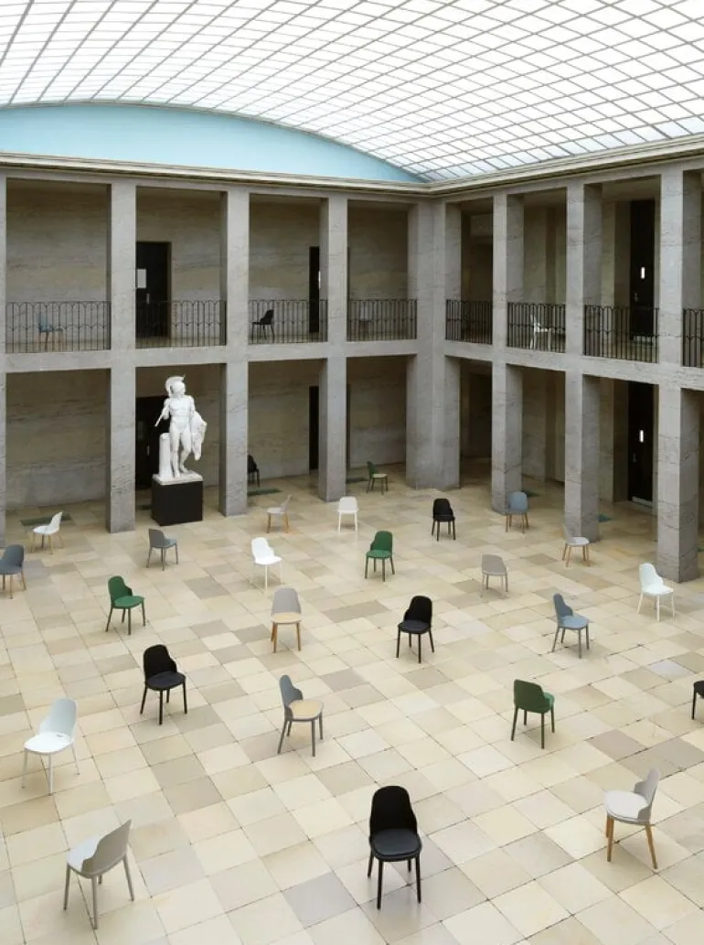 Normann Copenhagen Allez chair, grey - Main Line Flax