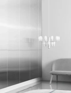 Normann Copenhagen Amp chandelier, small, white