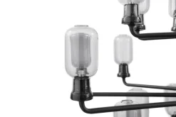 Normann Copenhagen Amp chandelier, large, smoke - black