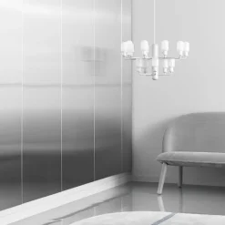 Normann Copenhagen Amp chandelier, small, gold - green