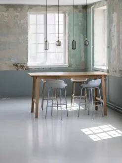 Normann Copenhagen Amp lamp, large, smoke - brass