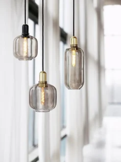 Normann Copenhagen Amp pendant, small, smoke - black