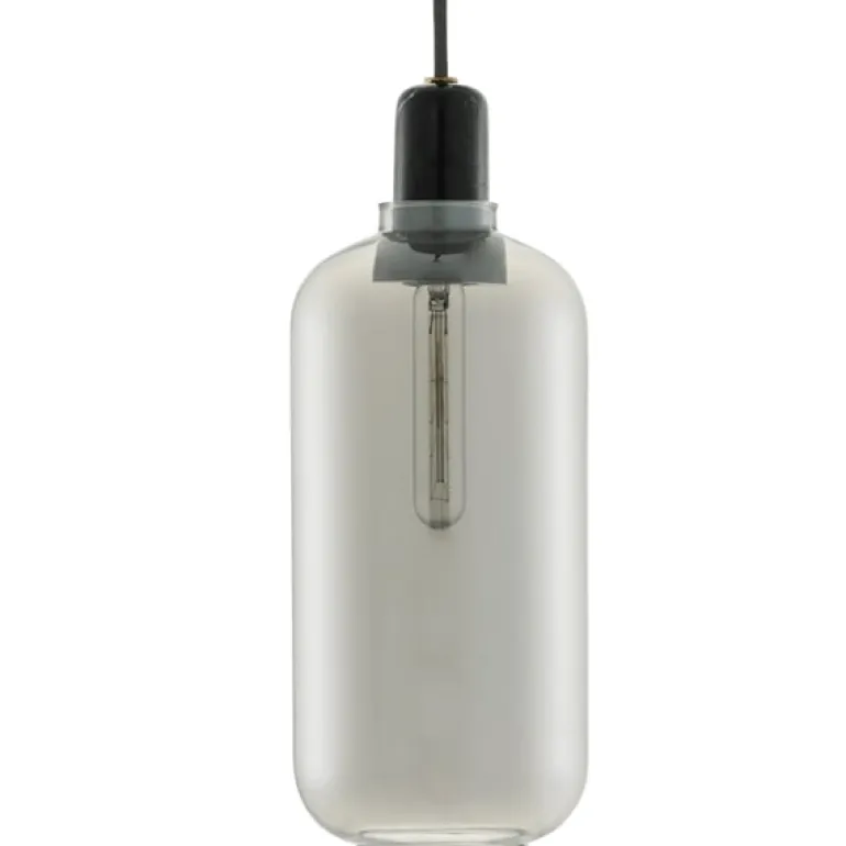 Normann Copenhagen Amp pendant, large, smoke - black