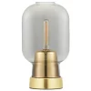 Normann Copenhagen Amp table lamp, smoke - brass