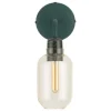 Normann Copenhagen Amp wall lamp, gold - green