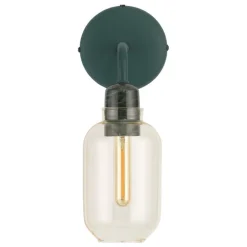 Normann Copenhagen Amp wall lamp, gold - green