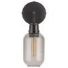 Normann Copenhagen Amp wall lamp, smoke - black