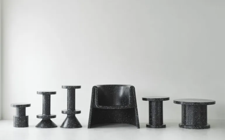 Normann Copenhagen Bit barstool, 65 cm, black