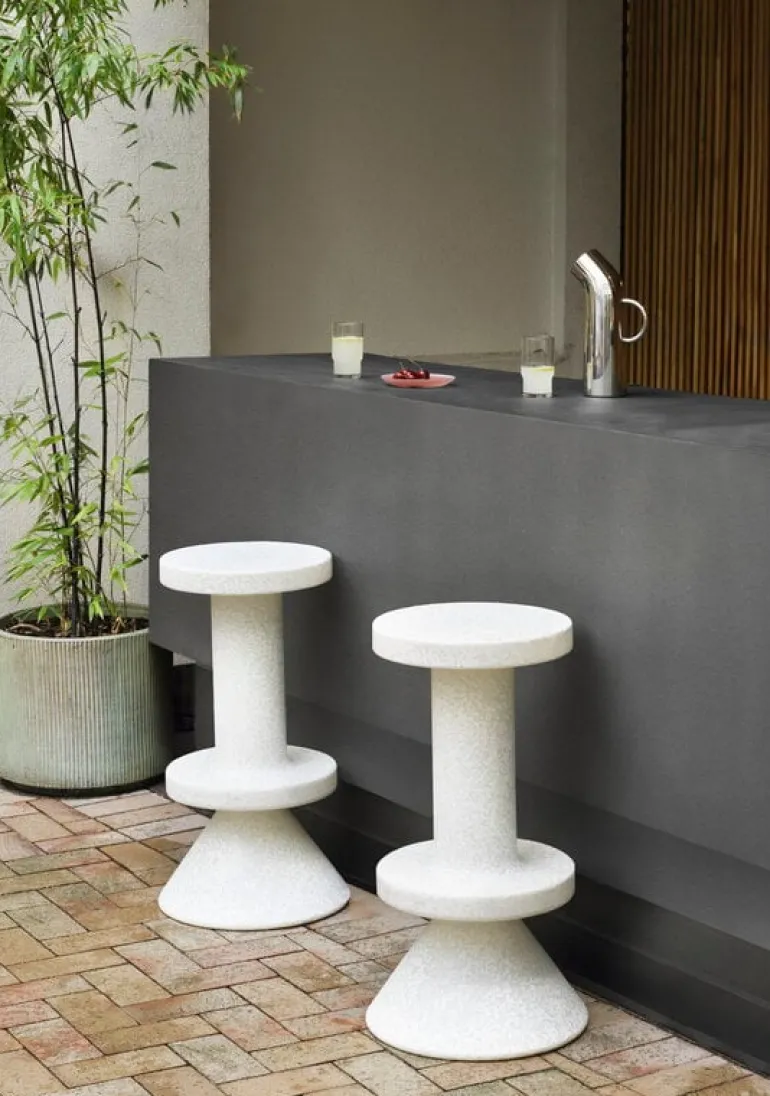 Normann Copenhagen Bit barstool, 75 cm, white