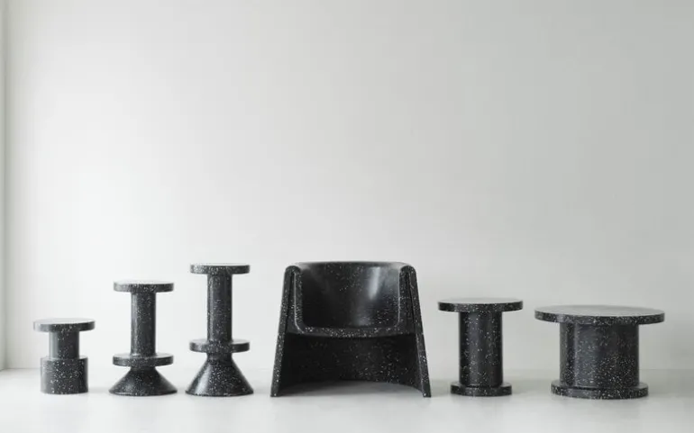 Normann Copenhagen Bit barstool, 75 cm, black