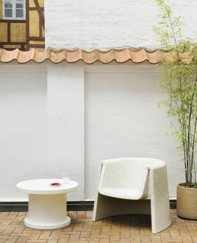 Normann Copenhagen Bit coffee table, white