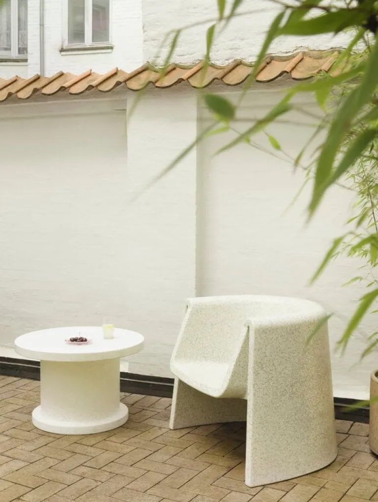 Normann Copenhagen Bit coffee table, white